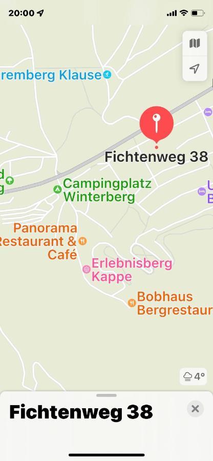 Appartement An Der Erlebniskappe Mit Fahrradkeller Winterberg Exterior foto